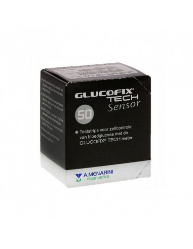 GlucoFix Tech Sensor teststrips 50 stuks