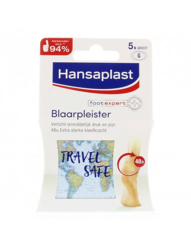 Hansaplast Blarenpleister Groot 5 stuks