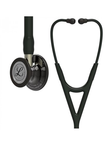 Stetoskop Littmann Cardiology IV, dymový nástavec, čierna hadička, stopka na šampanské, čierne slúchadlá, 6204